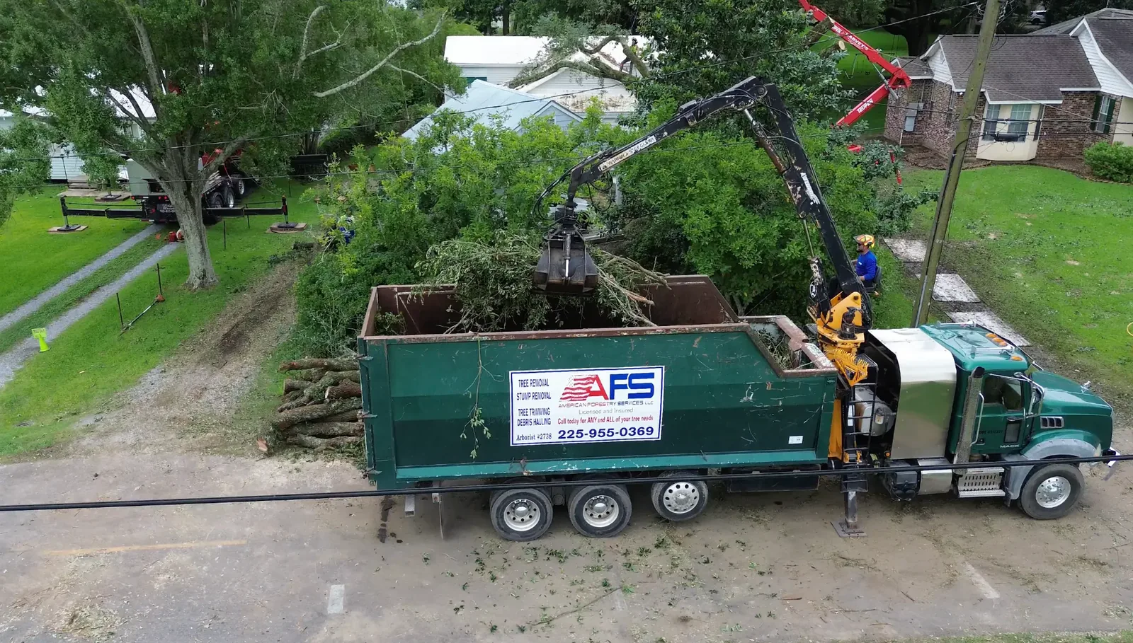 Disaster Relief by American Forestry Services